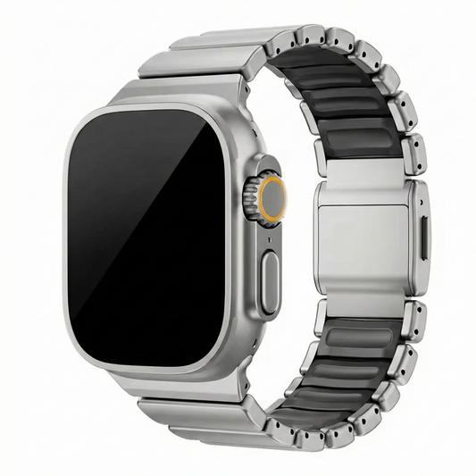 Titanium Magnetic Apple Watch Band | Husk Case