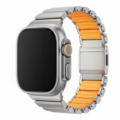 Titanium Magnetic Apple Watch Band | Husk Case
